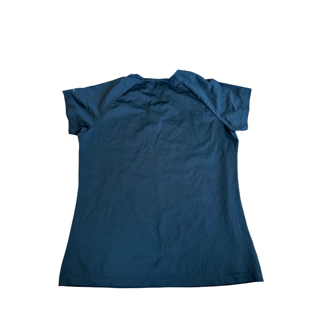 Nike Golf‎ Dri-FIT Women's Black Short Sleeve V Neck Athletic Top - Picture 2 of 4